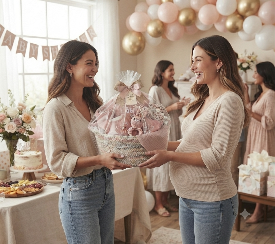 Sweet & Kind Luxury Baby Girl Gift Hamper | Newborn Gift Set